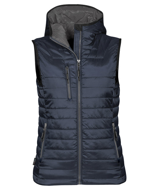 Stormtech Women's Gravity thermal vest Navy/Charcoal