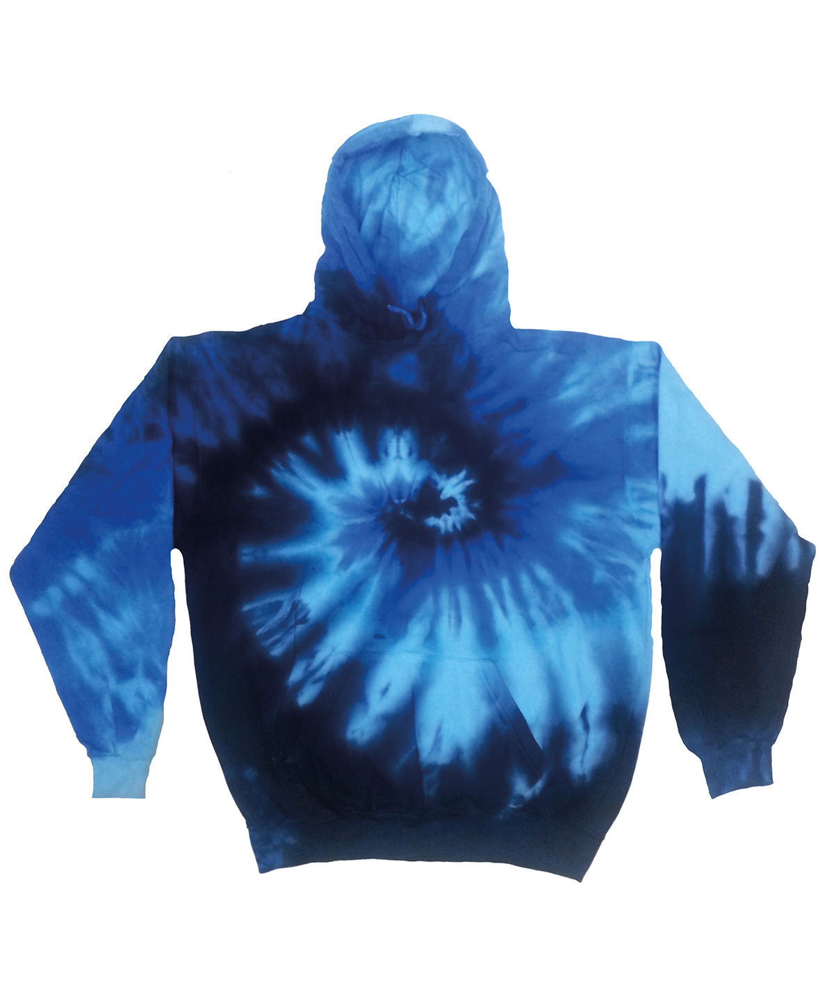 Colortone Rainbow tie-dye hoodie Blue Ocean