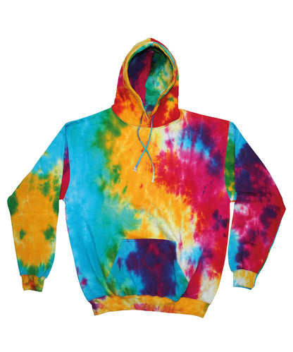 Colortone Rainbow tie-dye hoodie Multi Rainbow