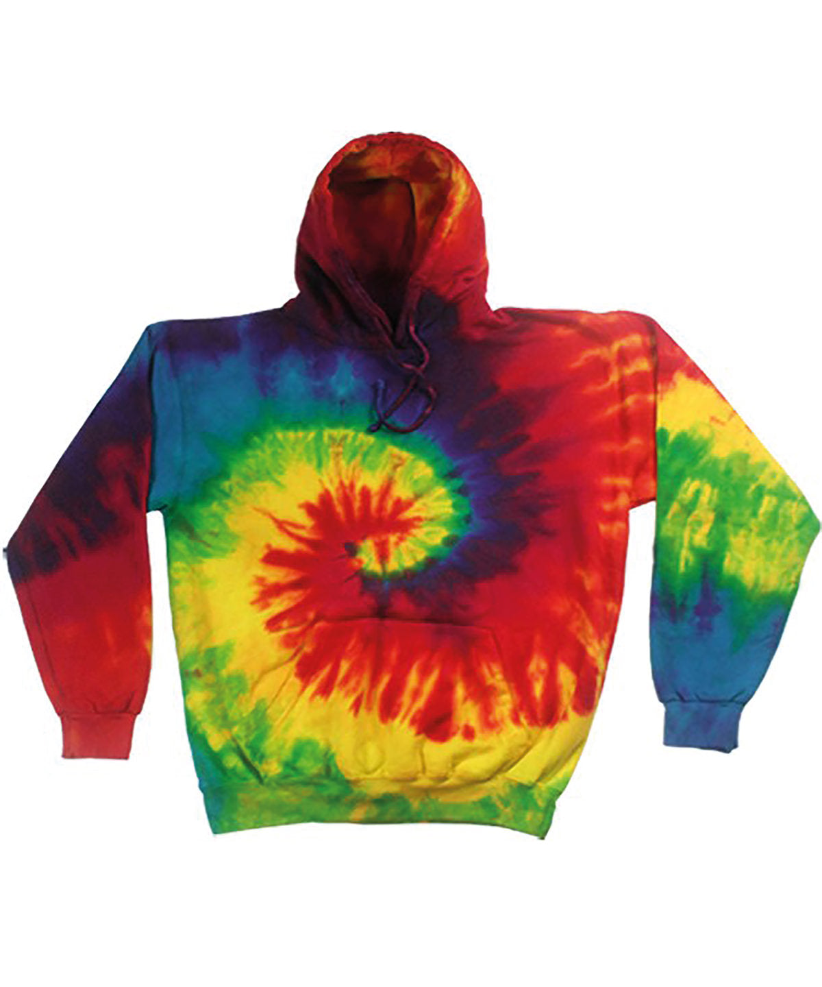 Colortone Rainbow tie-dye hoodie Rainbow