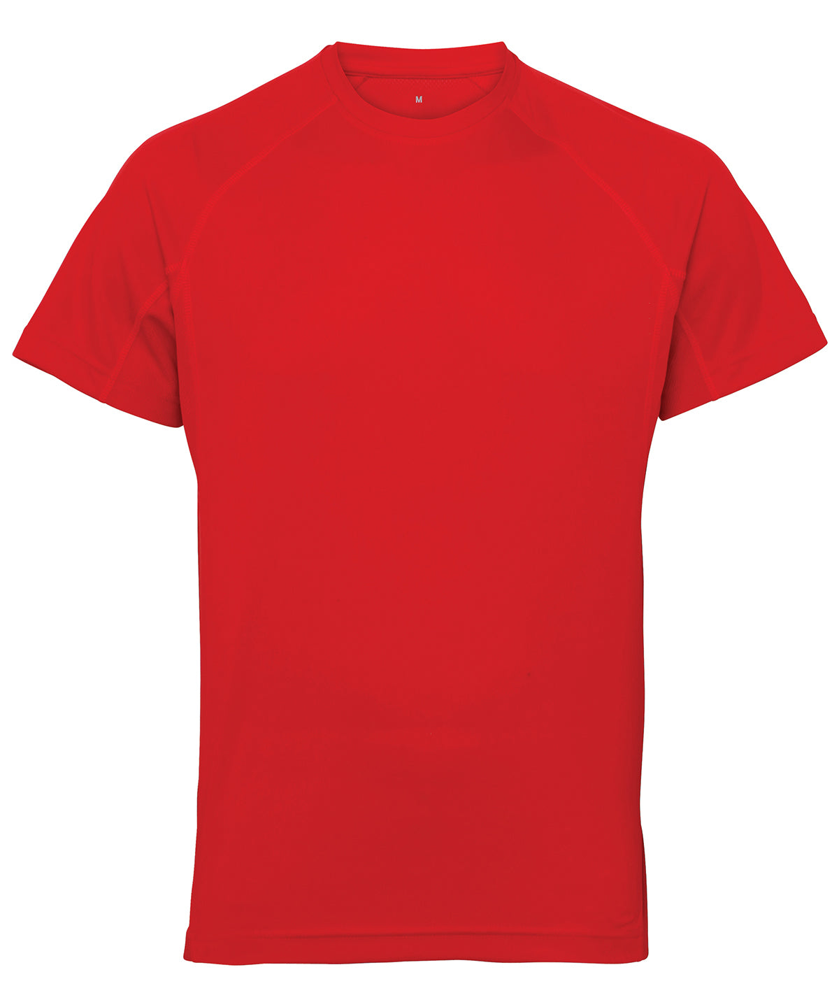 TriDri Men's TriDri® panelled tech tee Fire Red
