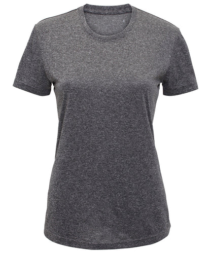 TriDri Women's TriDri® performance t-shirt Black Melange