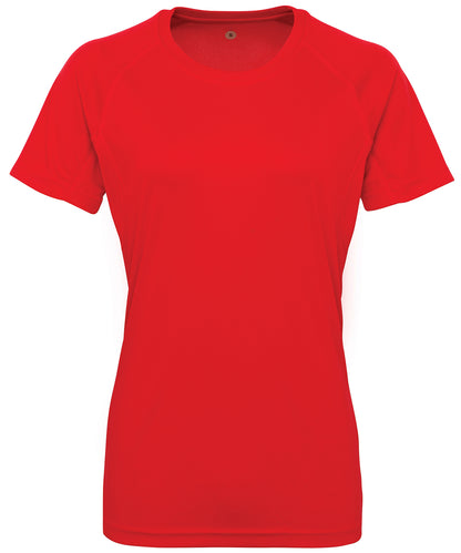 TriDri Women's TriDri® panelled tech tee Fire Red