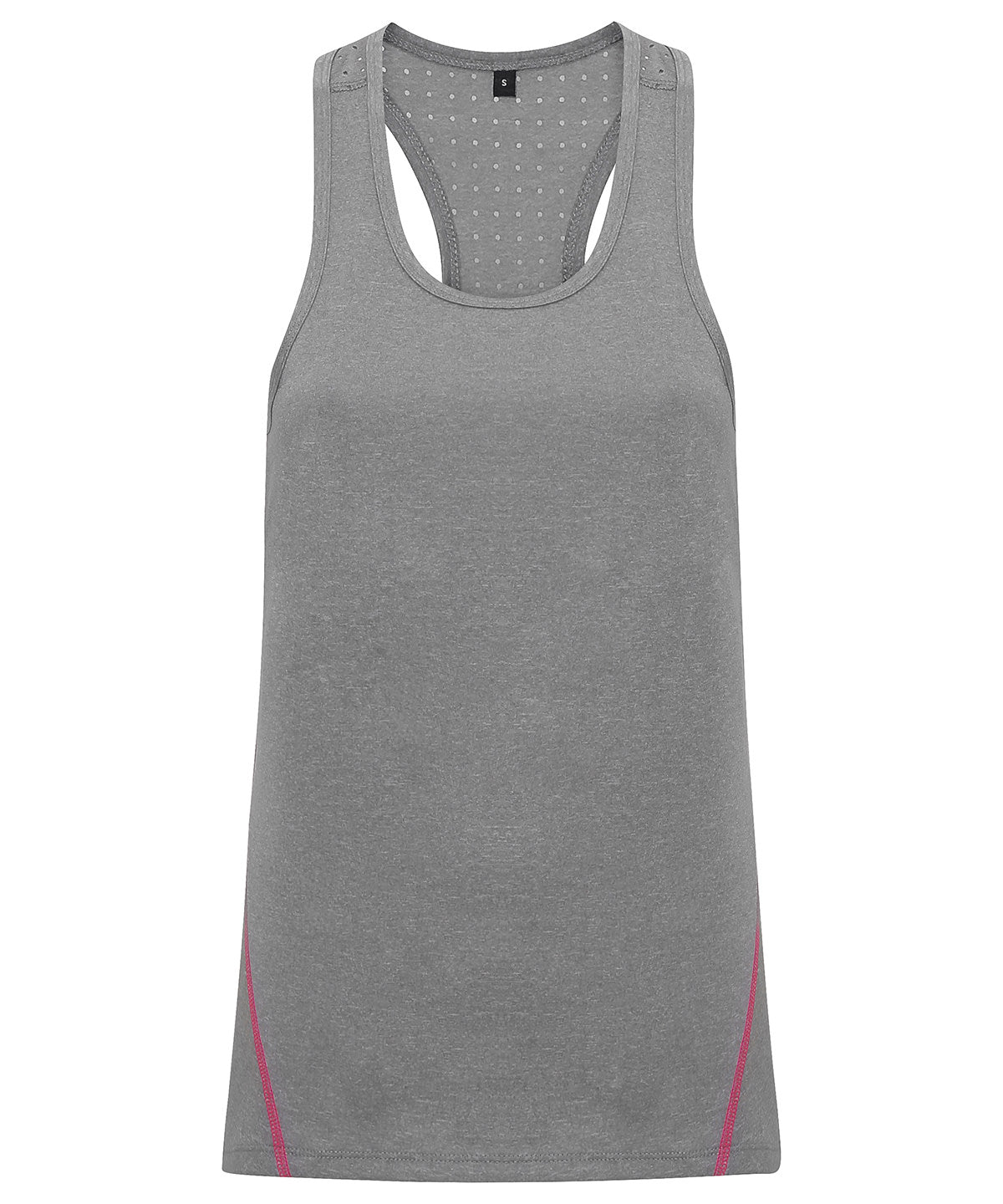 TriDri Women's TriDri® laser cut vest Silver Melange