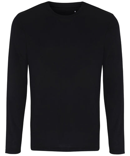 TriDri Men's TriDri® long sleeve performance t-shirt Black