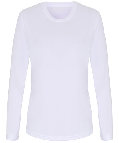 TriDri Women's TriDri® long sleeve performance t-shirt White