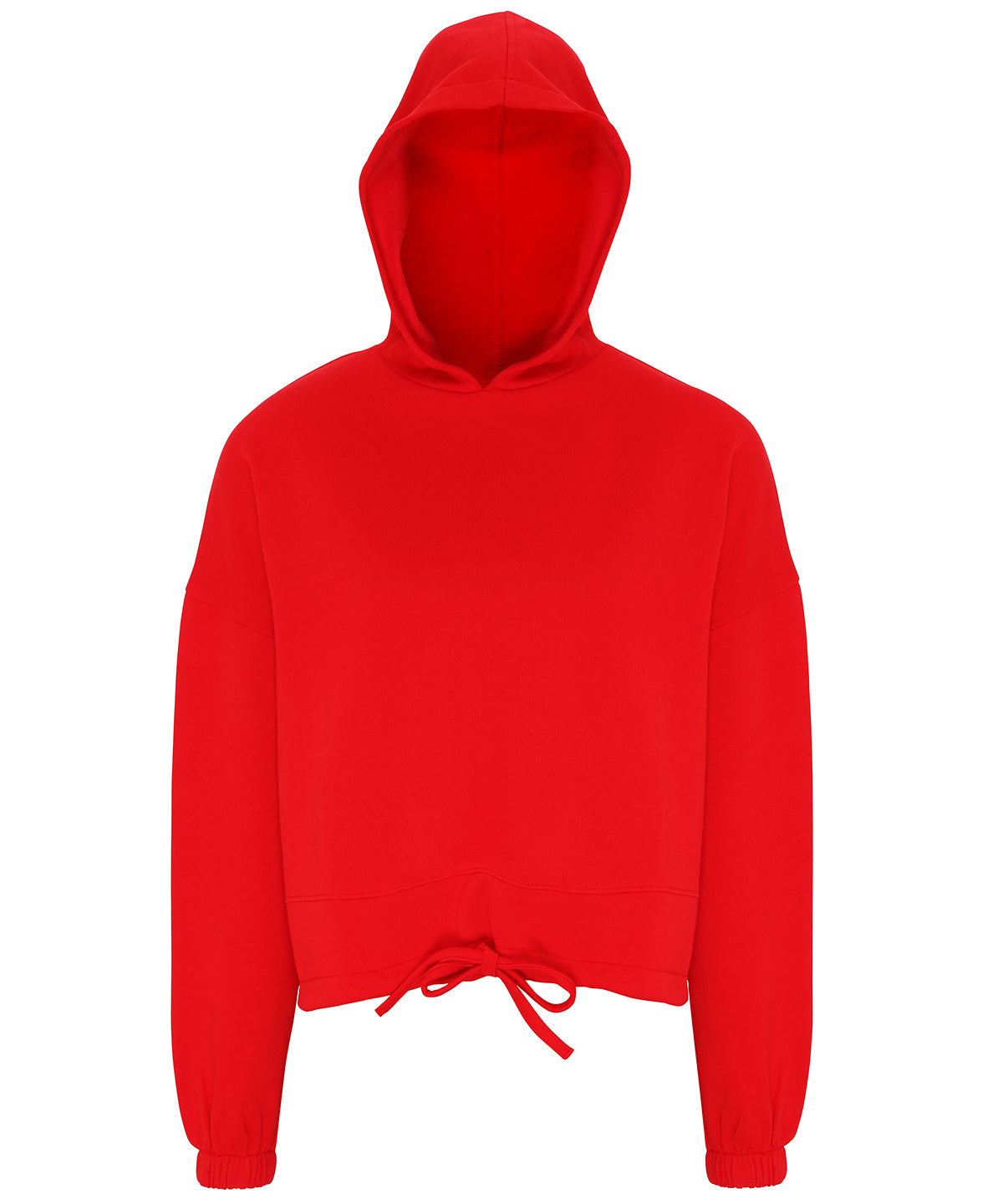 TriDri Women's TriDri® cropped oversize hoodie Fire Red