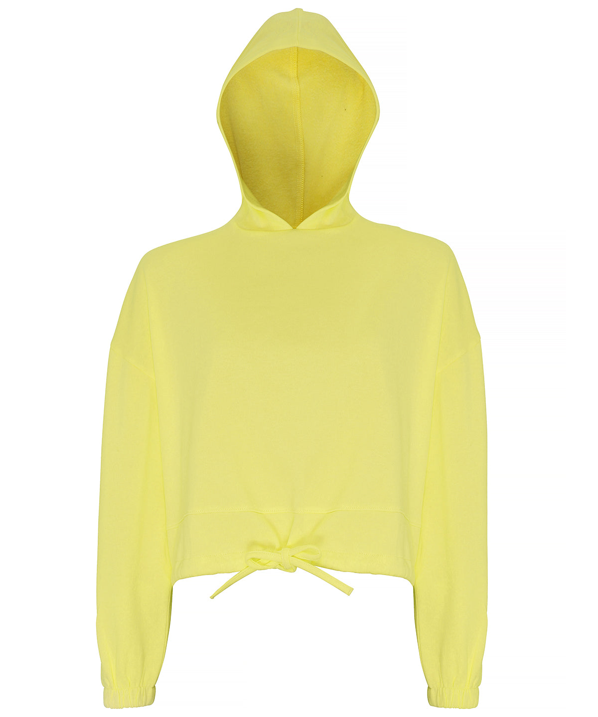TriDri Women's TriDri® cropped oversize hoodie Lemon
