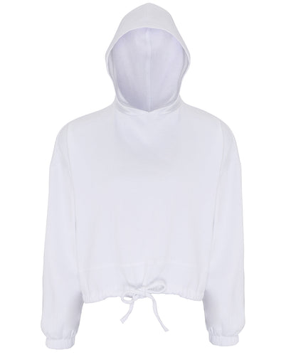 TriDri Women's TriDri® cropped oversize hoodie White