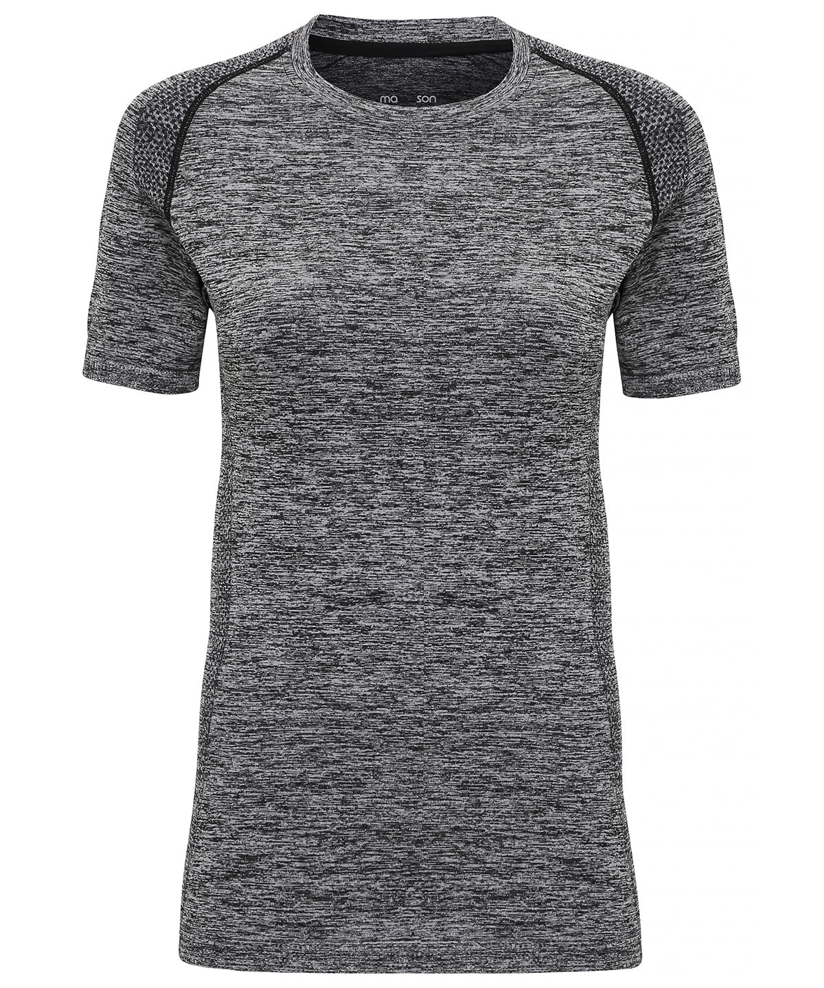 TriDri Women's TriDri® seamless '3D fit' multi-sport performance short sleeve top Charcoal