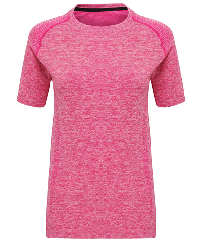 TriDri Women's TriDri® seamless '3D fit' multi-sport performance short sleeve top Pink