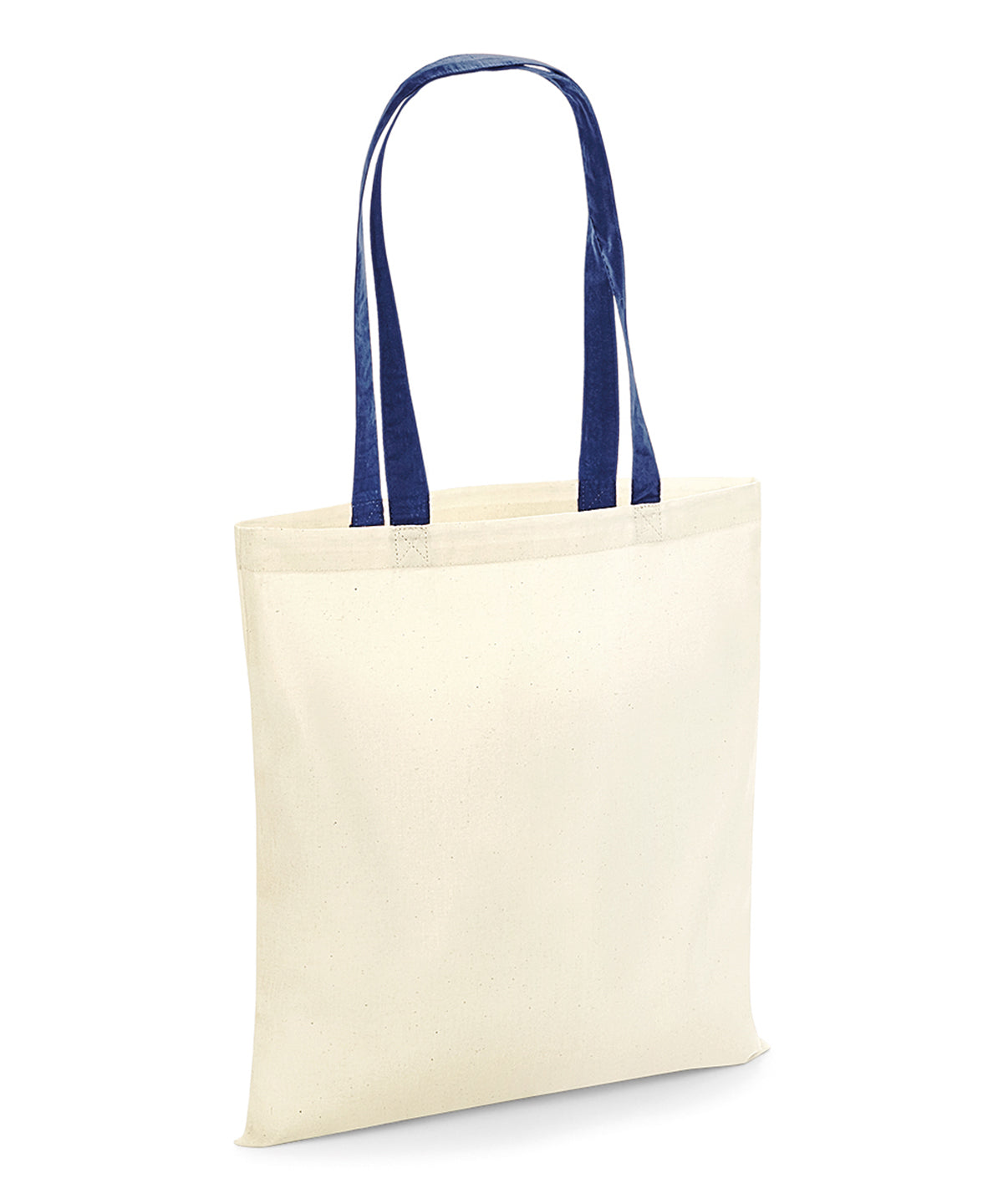 Westford Mill Bag for life - contrast handles Natural/French Navy
