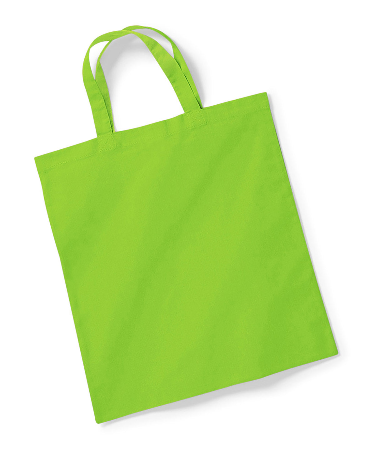 Westford Mill Bag for life - short handles Lime Green