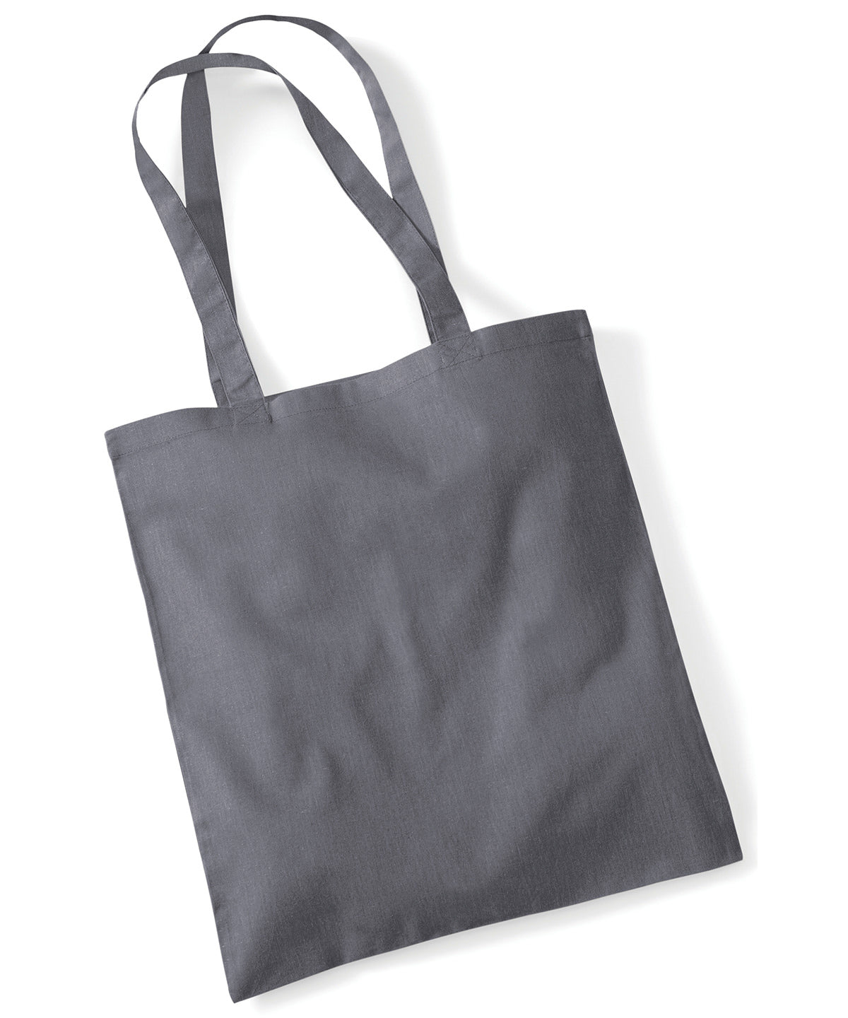 Westford Mill Bag for life - long handles Graphite Grey