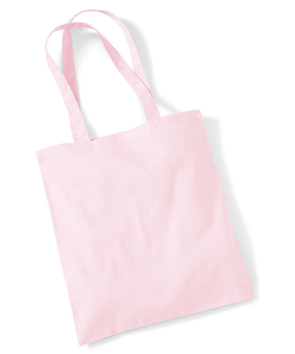 Westford Mill Bag for life - long handles Pastel Pink