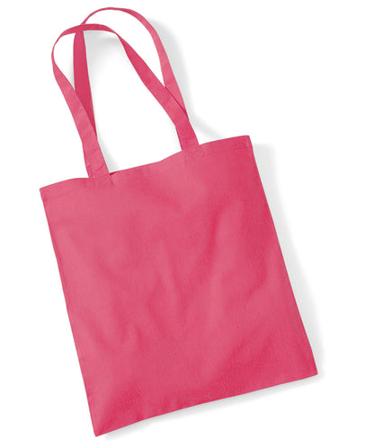 Westford Mill Bag for life - long handles Raspberry Pink