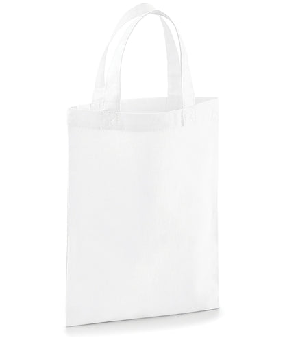 Westford Mill Cotton party bag for life White