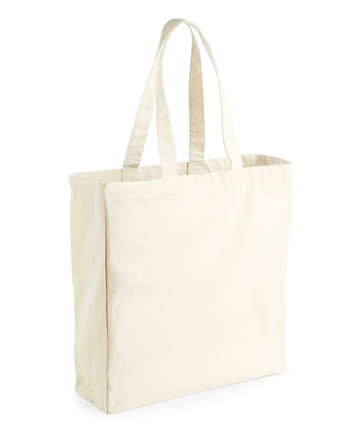 Westford Mill Canvas classic shopper Natural