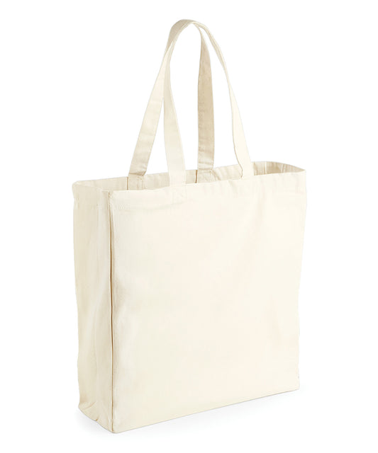 Westford Mill Canvas classic shopper Natural