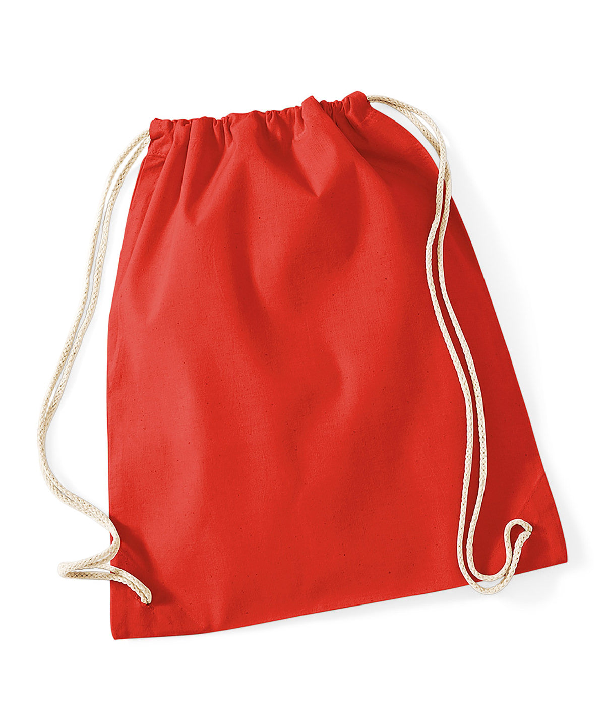 Westford Mill Cotton gymsac Bright Red