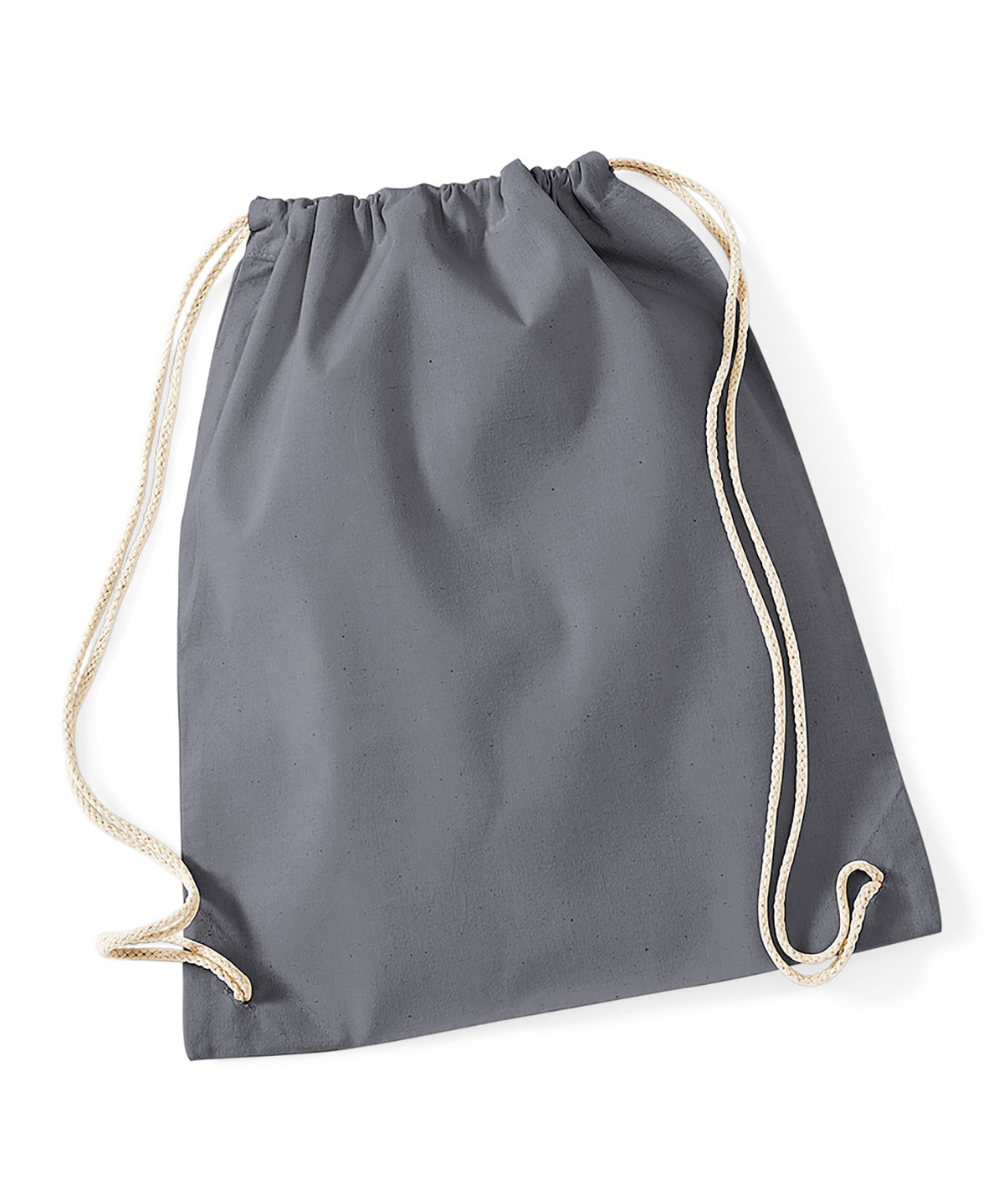 Westford Mill Cotton gymsac Graphite Grey