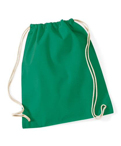 Westford Mill Cotton gymsac Kelly Green