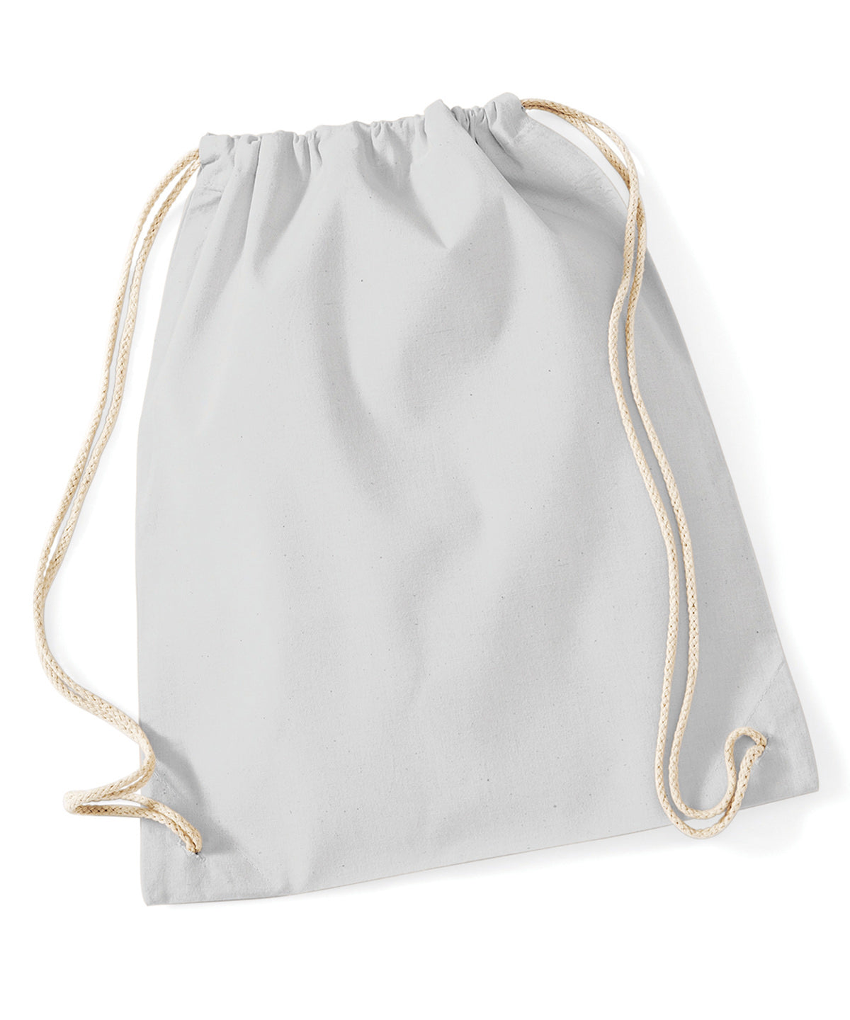 Westford Mill Cotton gymsac Light Grey