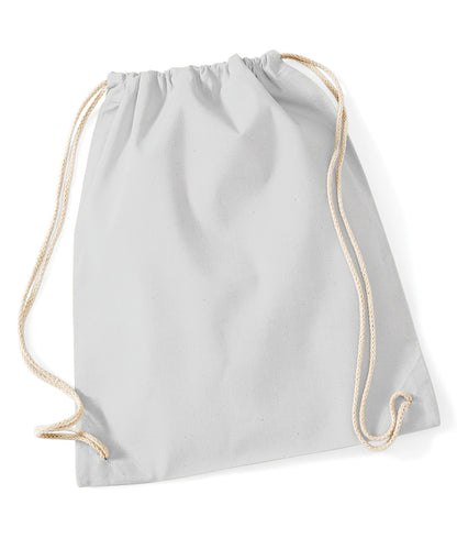 Westford Mill Cotton gymsac Light Grey