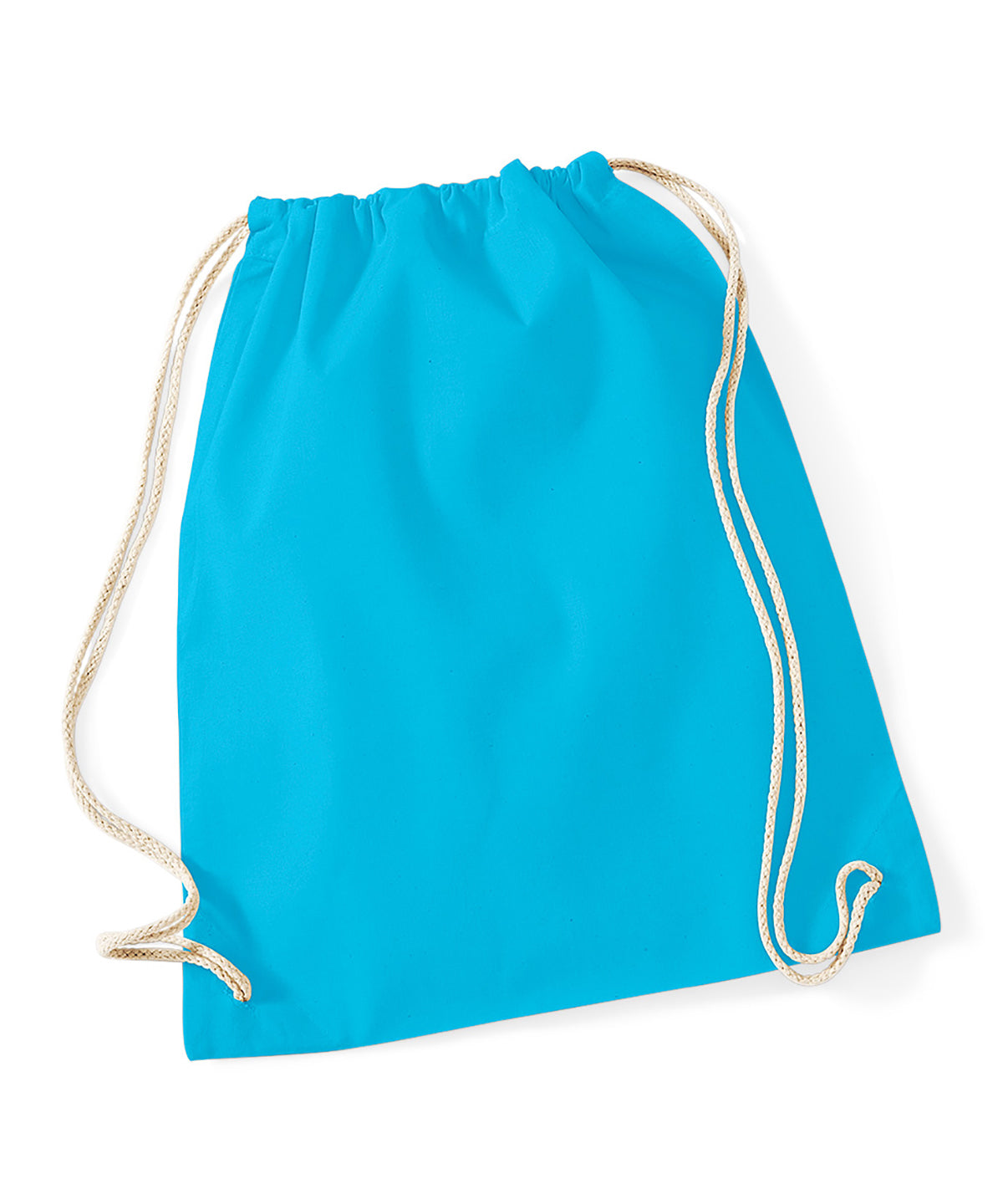Westford Mill Cotton gymsac Surf Blue