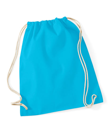 Westford Mill Cotton gymsac Surf Blue