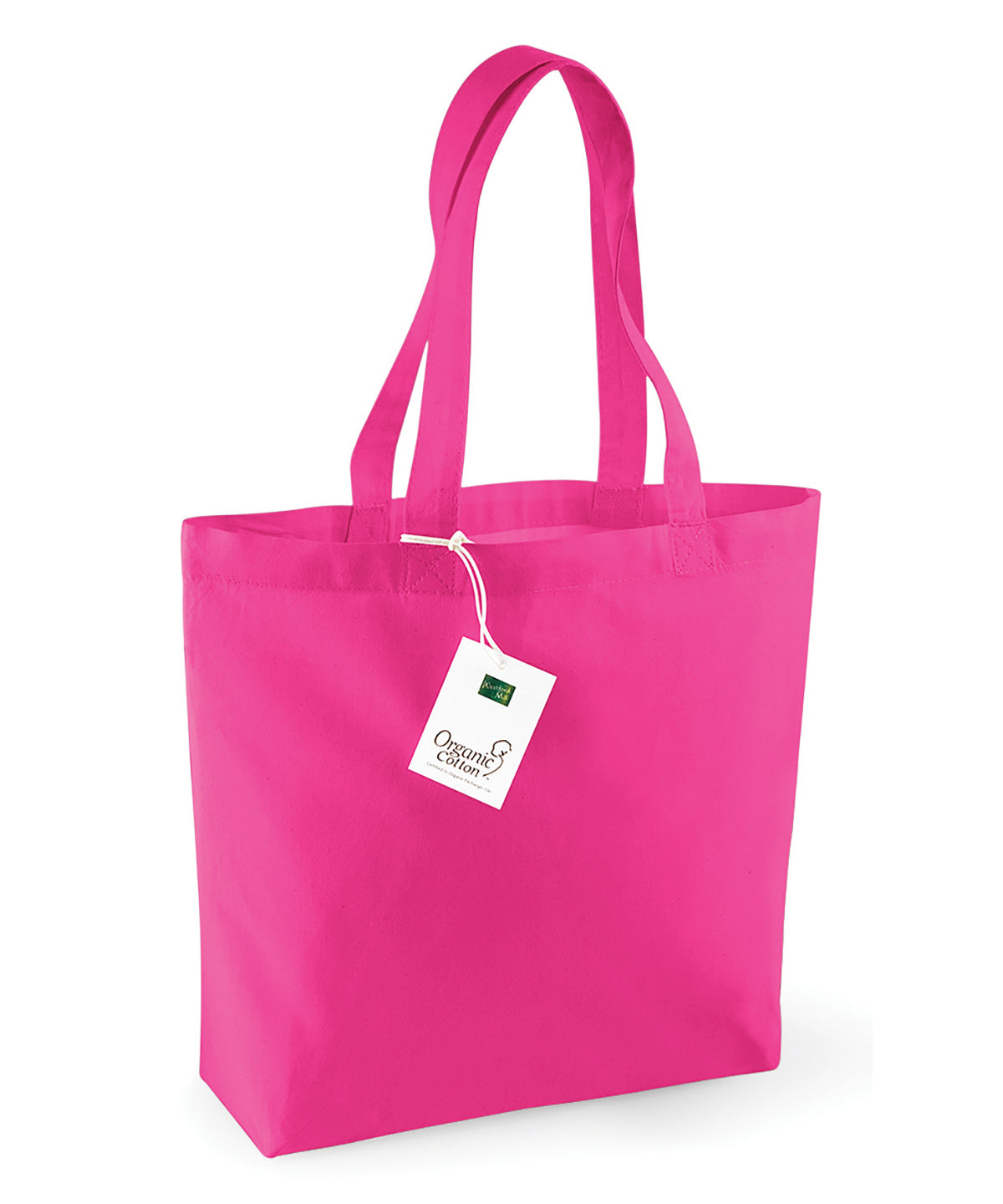 Westford Mill Organic cotton shopper Fuchsia