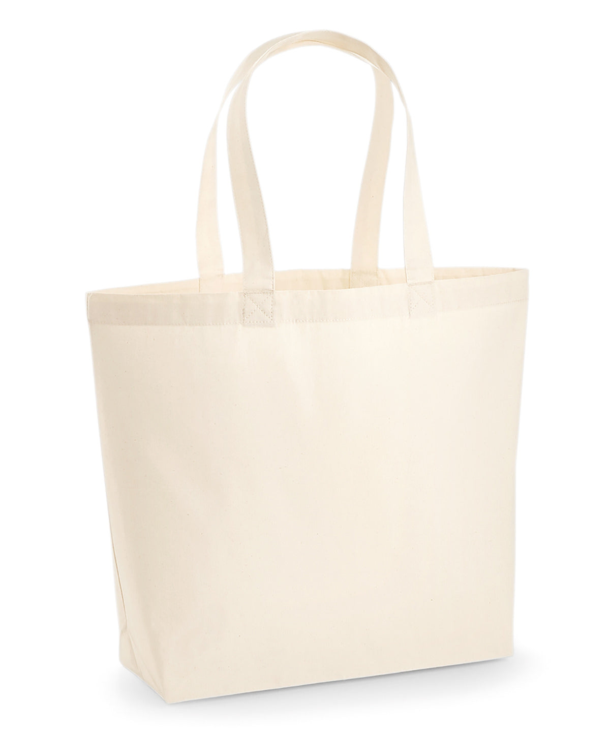 Westford Mill Premium cotton maxi tote Natural
