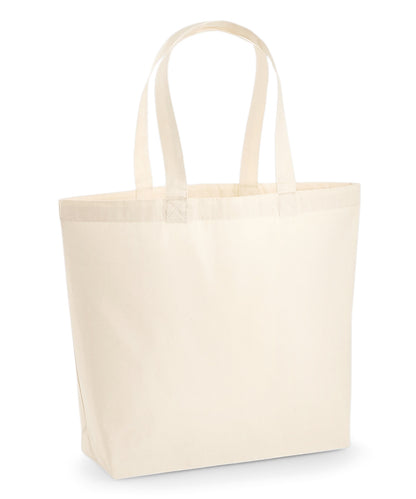 Westford Mill Premium cotton maxi tote Natural