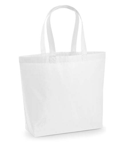 Westford Mill Premium cotton maxi tote White