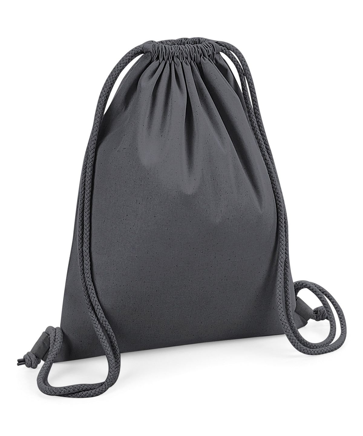 Westford Mill Organic premium cotton gymsac Graphite Grey