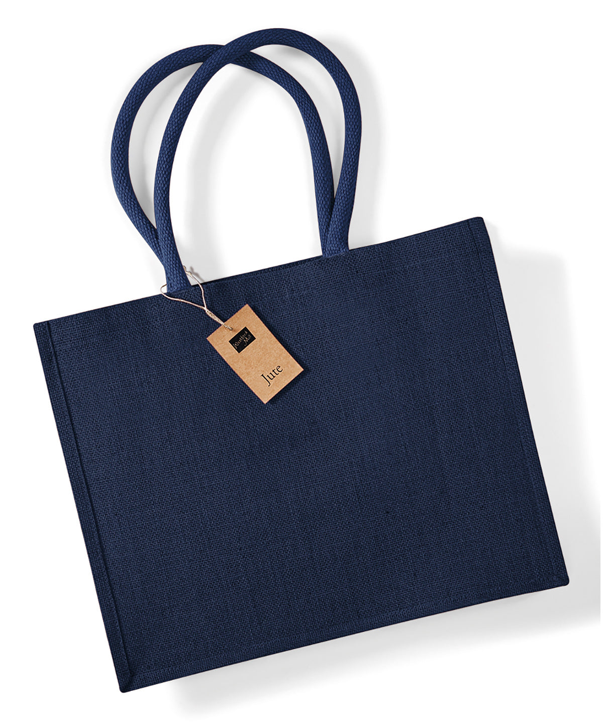 Westford Mill Jute classic shopper Navy/Navy