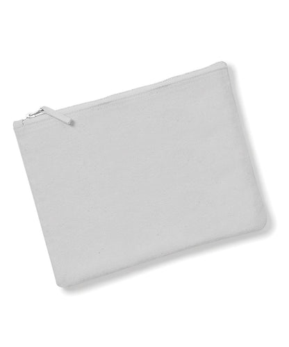 Westford Mill Canvas accessory pouch Light Grey