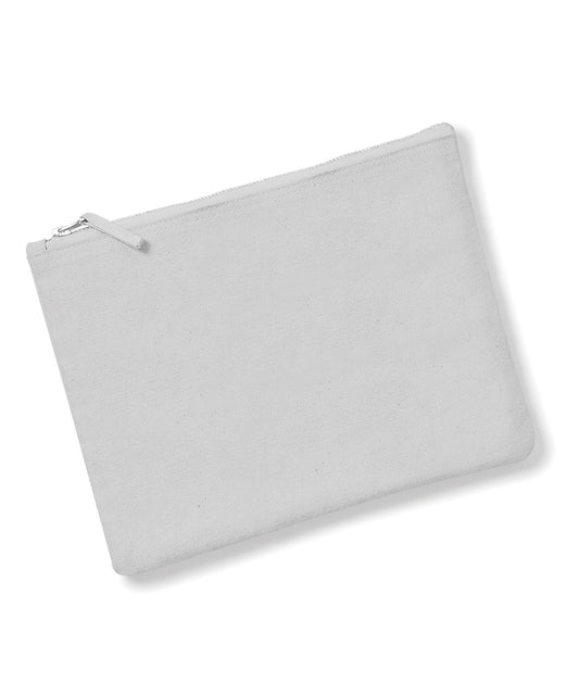 Westford Mill Canvas accessory pouch Light Grey