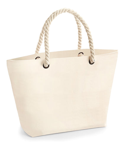 Westford Mill Nautical beach bag Natural