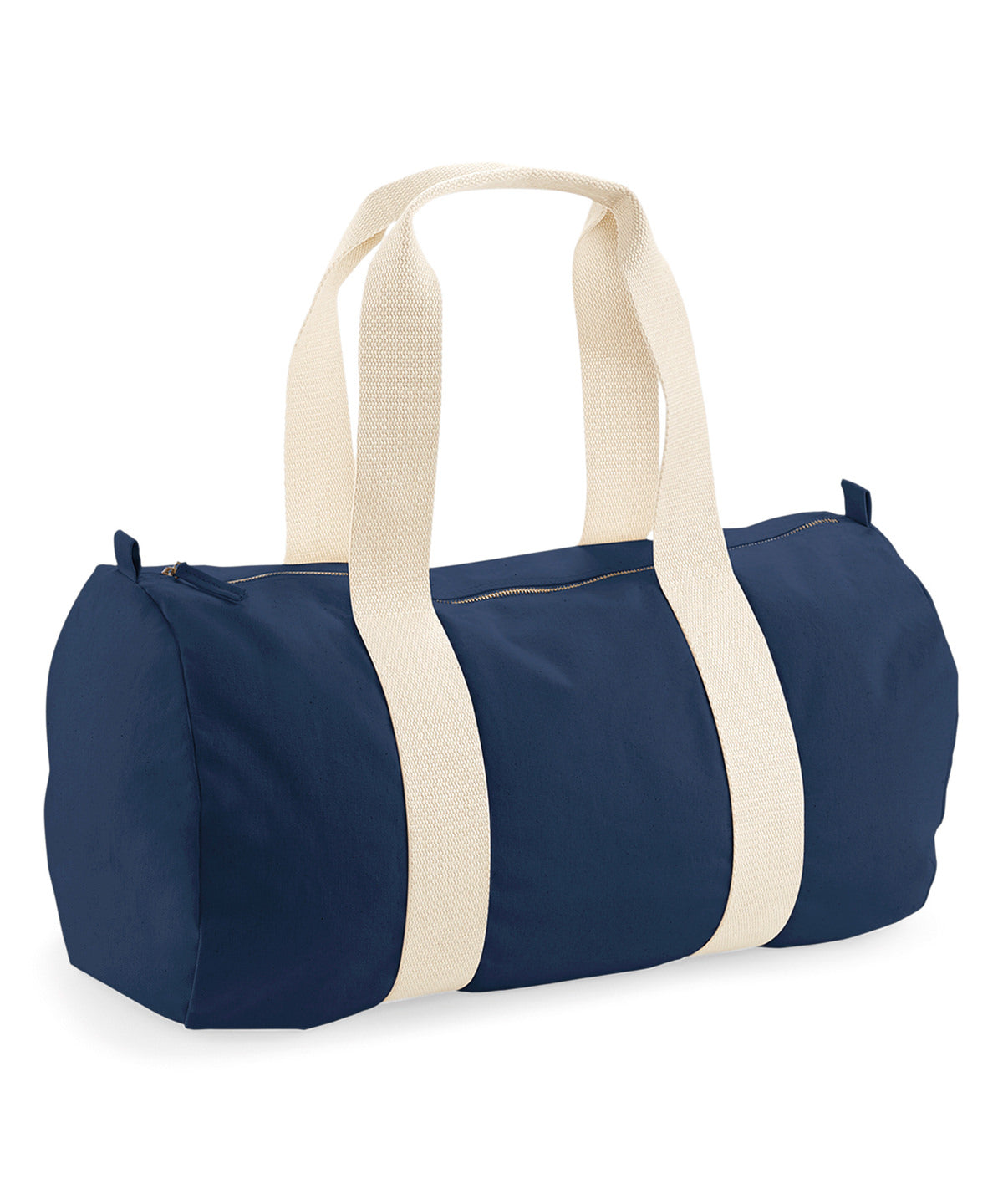 Westford Mill EarthAware® organic barrel bag French Navy