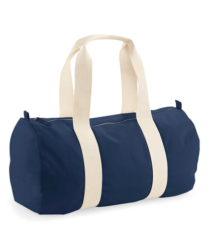 Westford Mill EarthAware® organic barrel bag French Navy