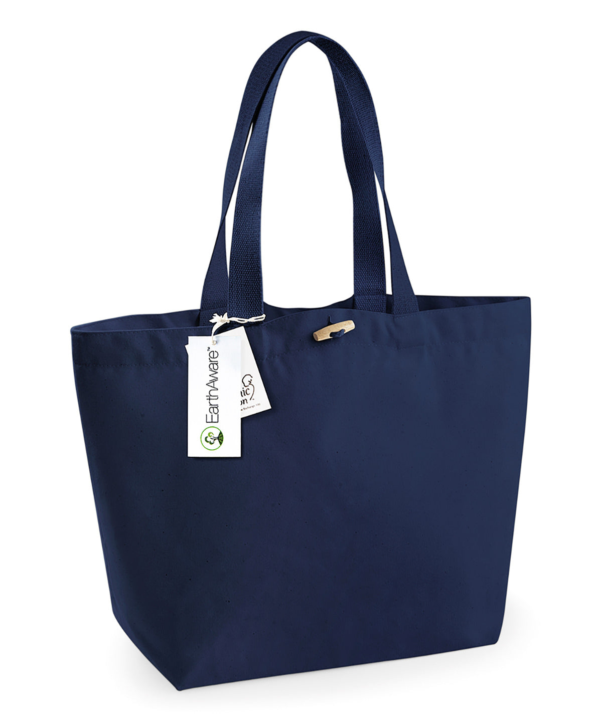 Westford Mill EarthAware® organic marina tote French Navy