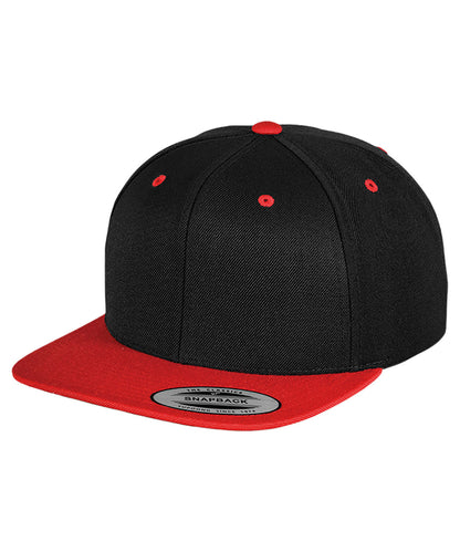 Flexfit / Yupoong The classic snapback 2-tone  (6089MT) Black/Red