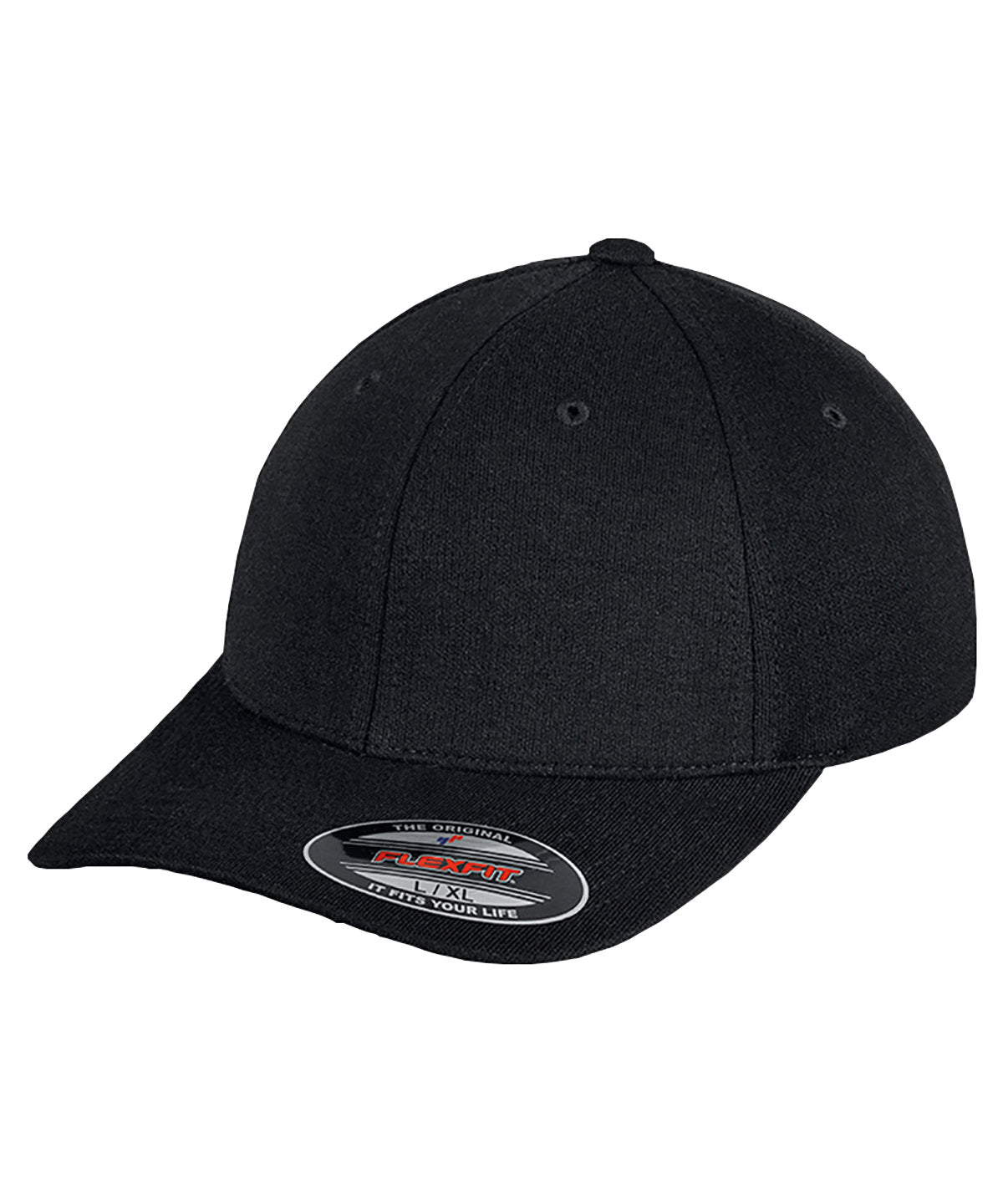 Flexfit / Yupoong Flexfit double Jersey cap (6778) Black