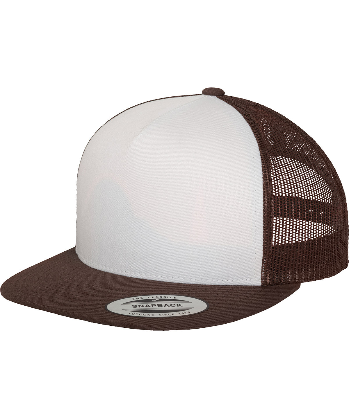 Flexfit / Yupoong Classic trucker (6006W) Brown/White/Brown