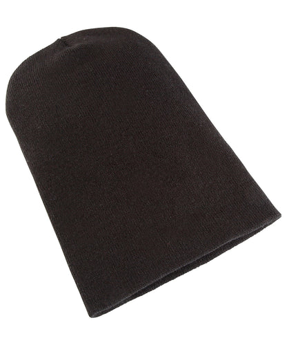 Flexfit / Yupoong Heavyweight long beanie (1501KC) Black