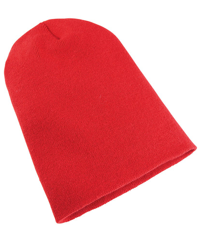 Flexfit / Yupoong Heavyweight long beanie (1501KC) Red