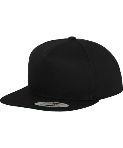 Flexfit / Yupoong Classic 5-panel snapback (6007) Black