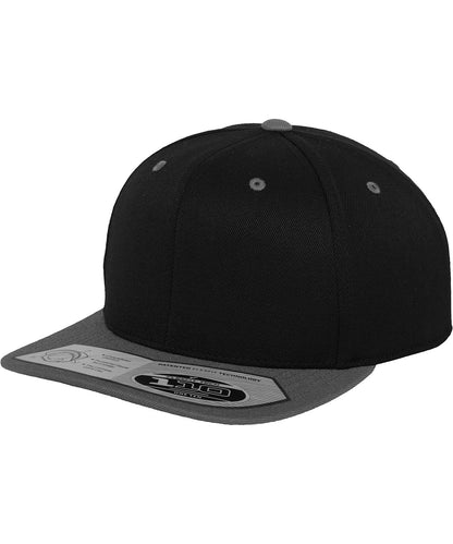 Flexfit / Yupoong 110 fitted snapback (110) Black/Grey