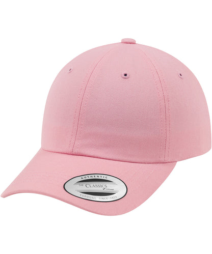 Flexfit / Yupoong Dad hat baseball strap back (6245CM) Pink